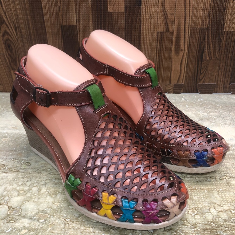 Maya Women's Arles Sandal Leather Size 7